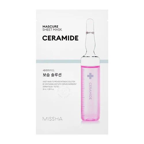 MISSHA MASCURE MOISTURE BARRIER SOLUTION MASK (CERAMIDE)
