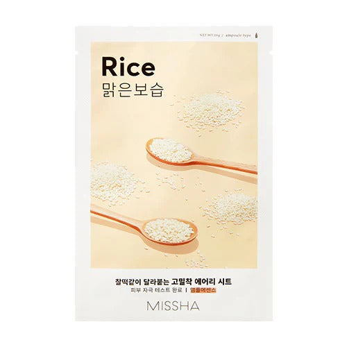 MISSHA AIRY FIT SHEET MASK (RICE)