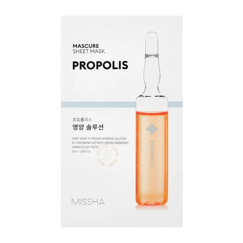 MISSHA MASCURE NUTRITION SOLUTION SHEET MASK (PROPOLIS)