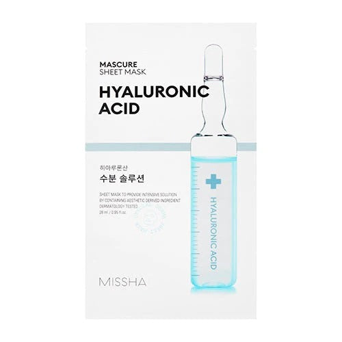 MISSHA MASCURE HYDRA SOLUTION SHEET MASK (HYALURONIC ACID)