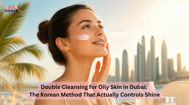 Double Cleansing for Oily Skin in Dubai: The Korean Method That Actually Controls Shine