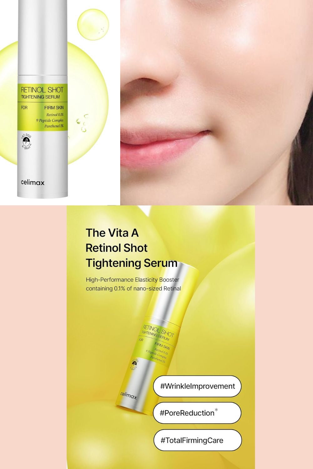 Celimax Retinol Shot Tightening Serum - 30ml