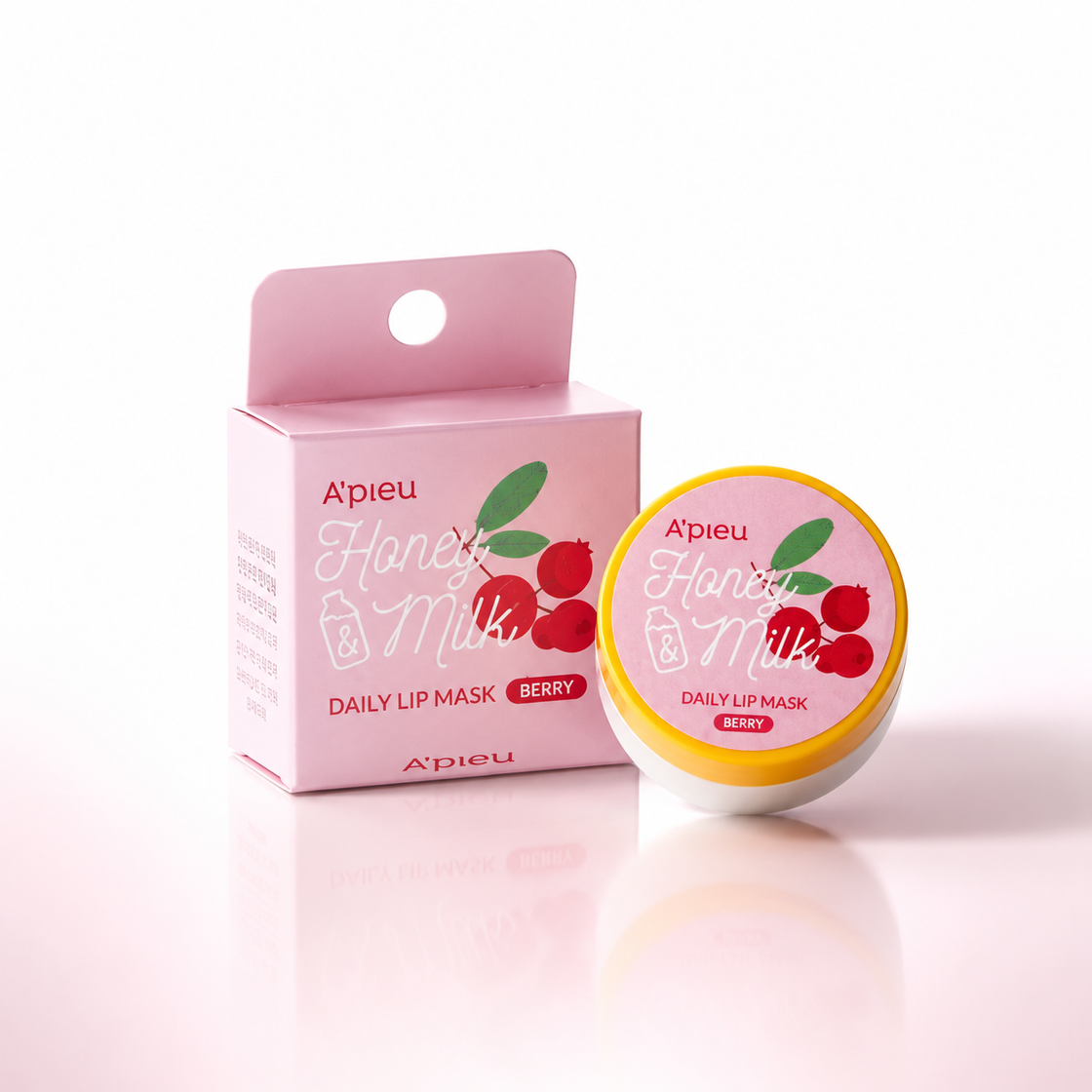 A'PIEU Honey & Milk Daily Lip Mask – Berry 6g