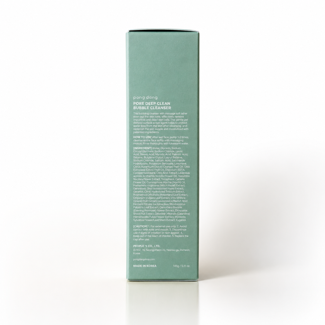 Pong Dang Pore Deep Clean Bubble Cleanser