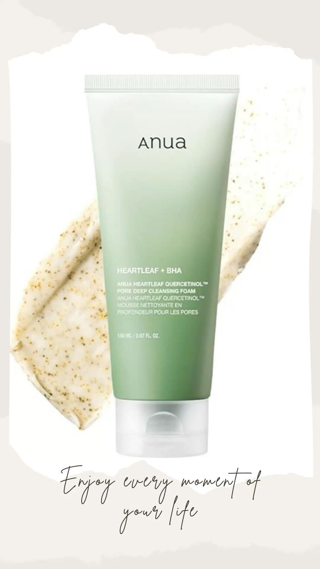 ANUA Heartleaf Quercetinol Pore Deep Cleansing Foam