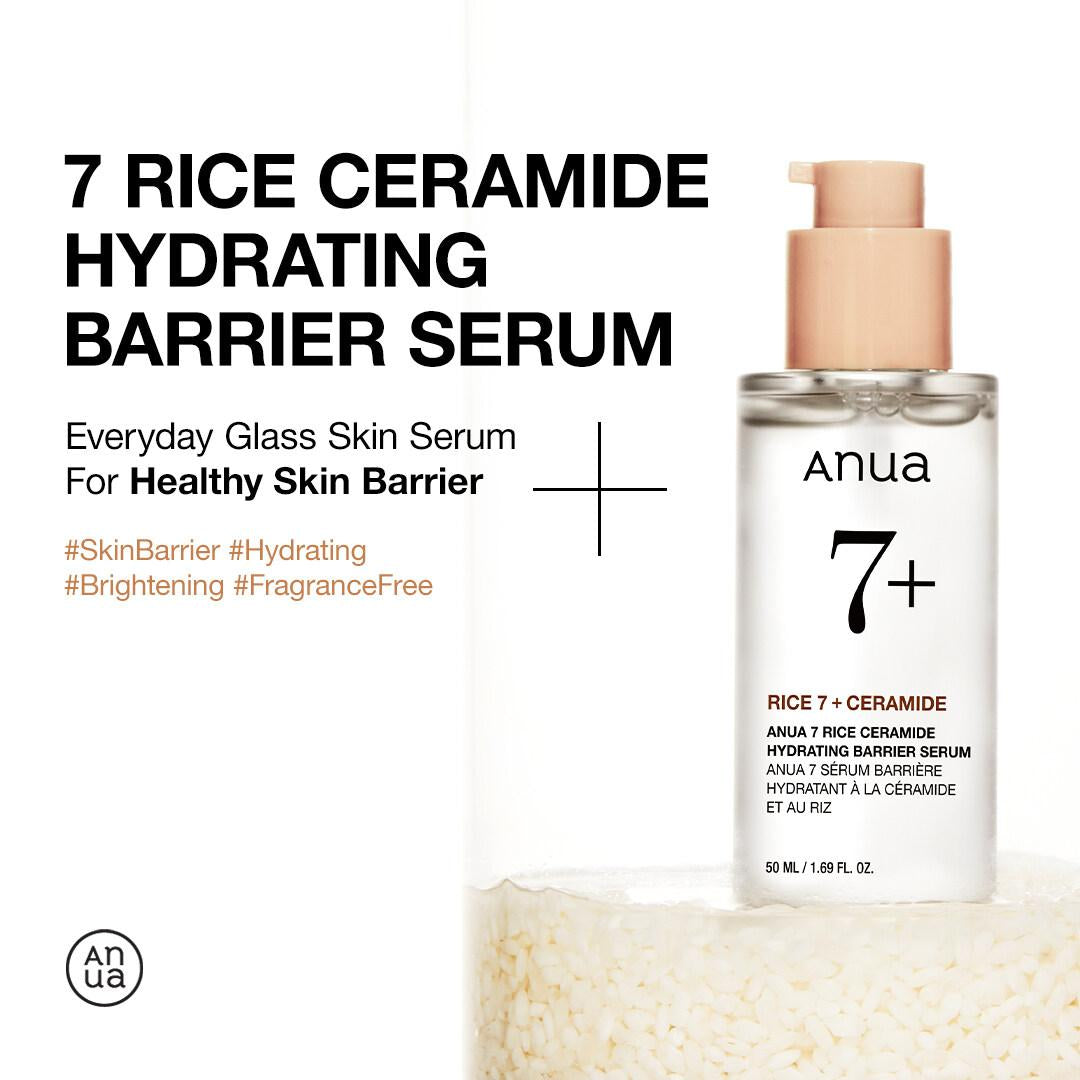 ANUA 7 Rice Ceramide Hydrating Barrier Serum – 50ml