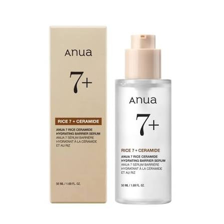 ANUA 7 Rice Ceramide Hydrating Barrier Serum – 50ml