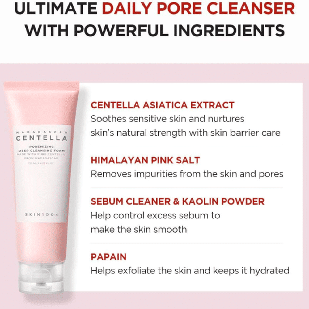 Centella Poremizing Deep Cleansing Foam - 125ml