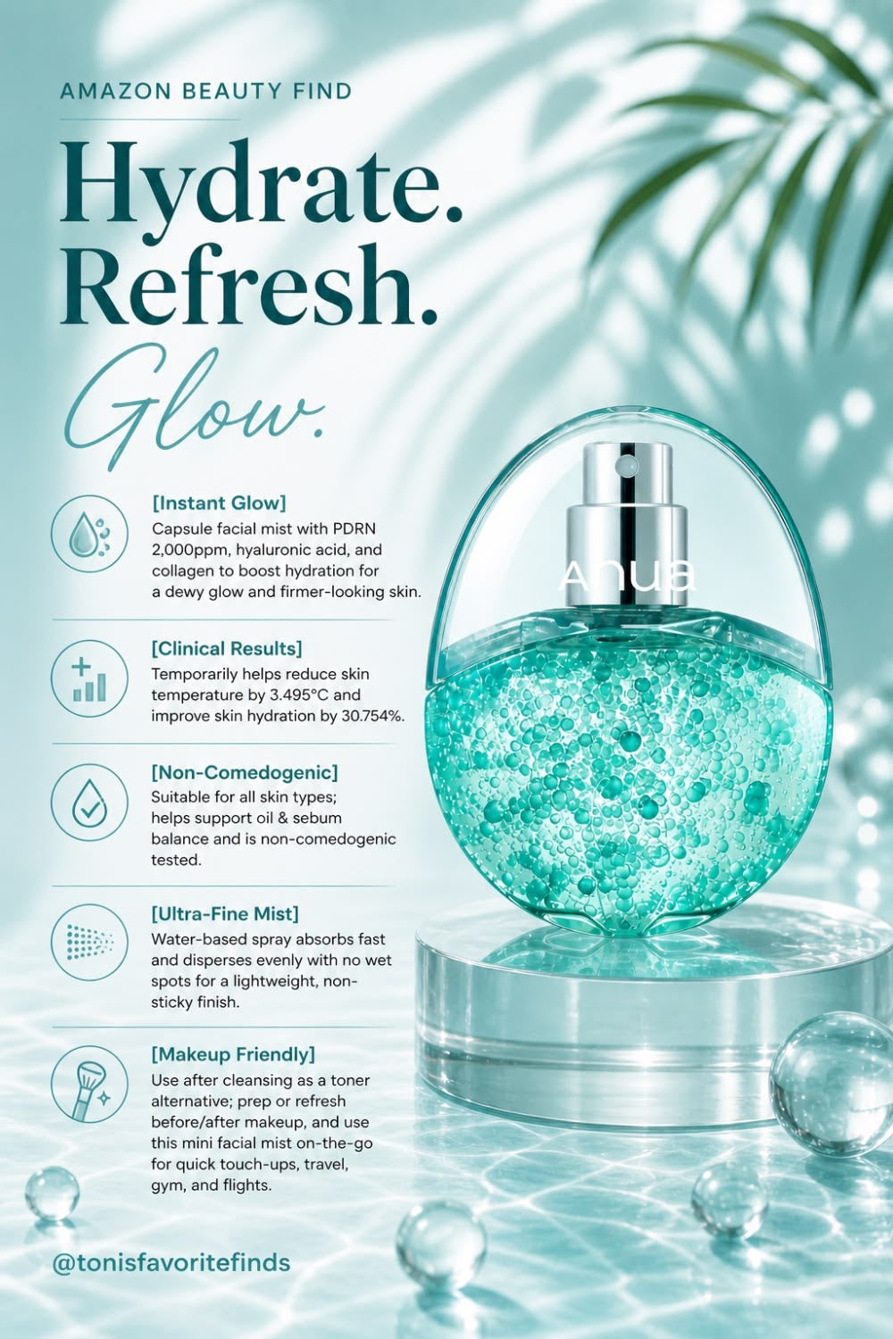 Anua Dewy Glow Mist - 30ml