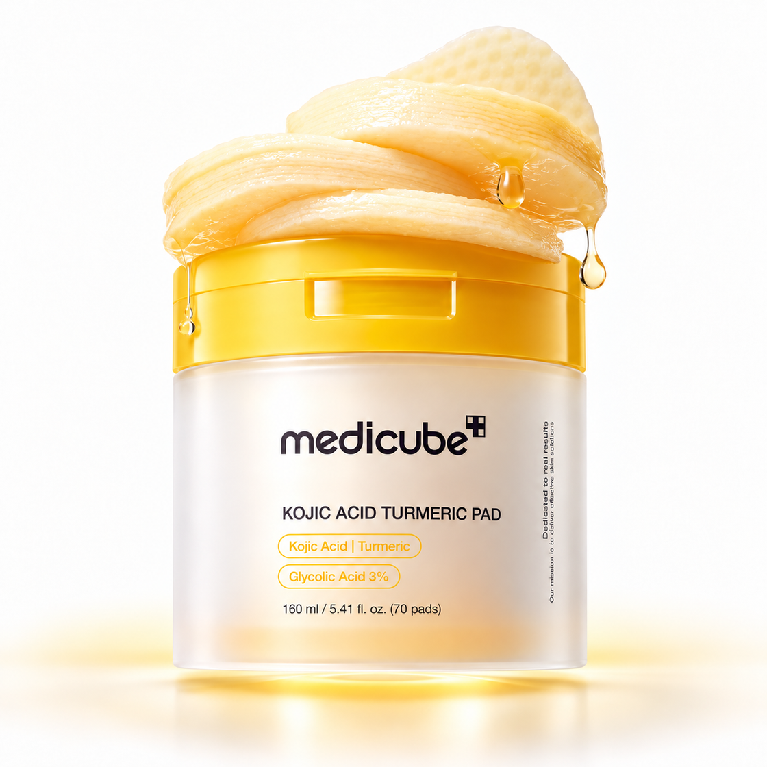 MEDICUBE KOJIC ACID TURMERIC PAD 160 ML