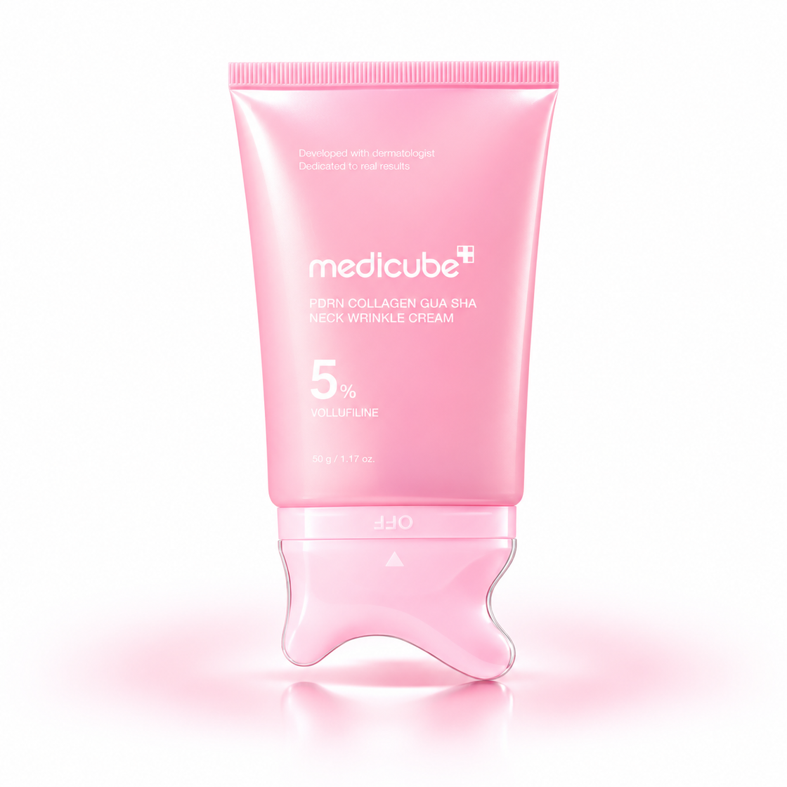 MEDICUBE PDRN COLLAGEN GUA SHA NECK WRINKLE CREAM - 90G