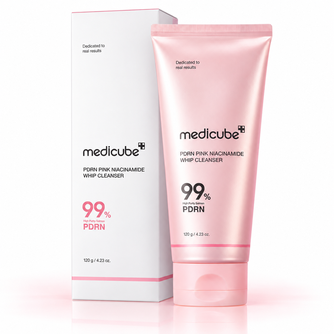 MEDICUBE PDRN PINK NIACINEAMIDE WHIP CLEANSER 120G