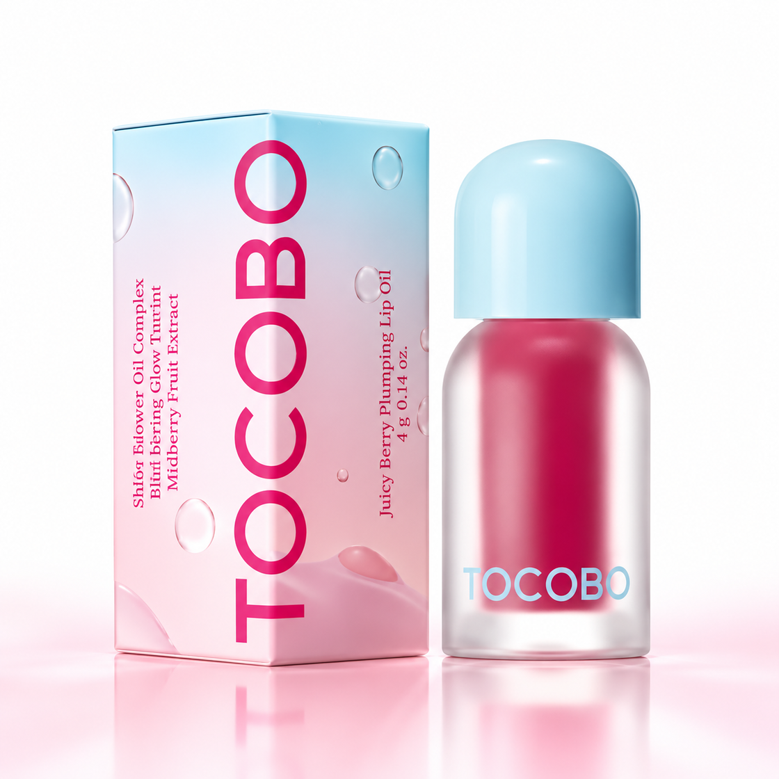 TOCOBO JUICY BERRY PLUMPING LIP OIL 06 BERRY CANDY