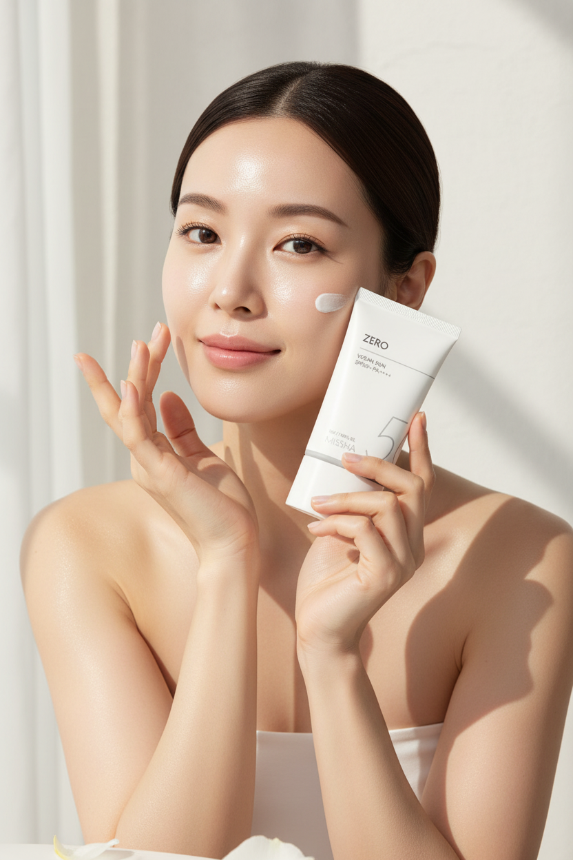 ZERO Sunscreen Model Image